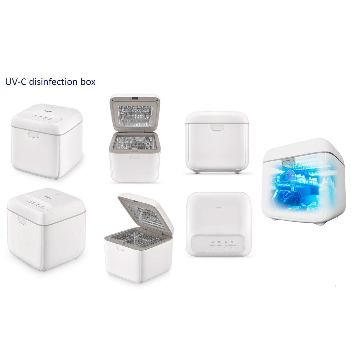 Philips กล่องอบฆ่าเชื้อ UVC ฟิลิปส์ UV-C disinfection Box 10L TC TH