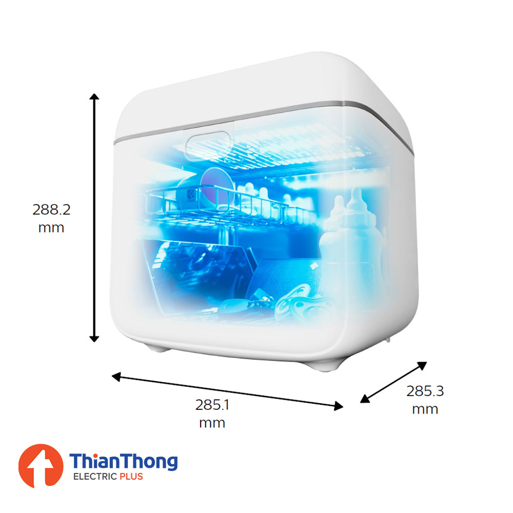 Philips กล่องอบฆ่าเชื้อ UVC ฟิลิปส์ UV-C disinfection Box 10L TC TH