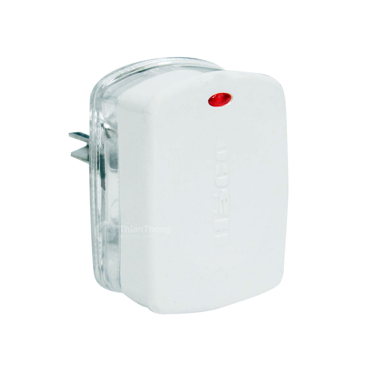 Haco ปลั๊กตัวผู้ 3 ขา พร้อมไฟสัญญาณ ฮาโก้ INSERT PLUG HACO P002