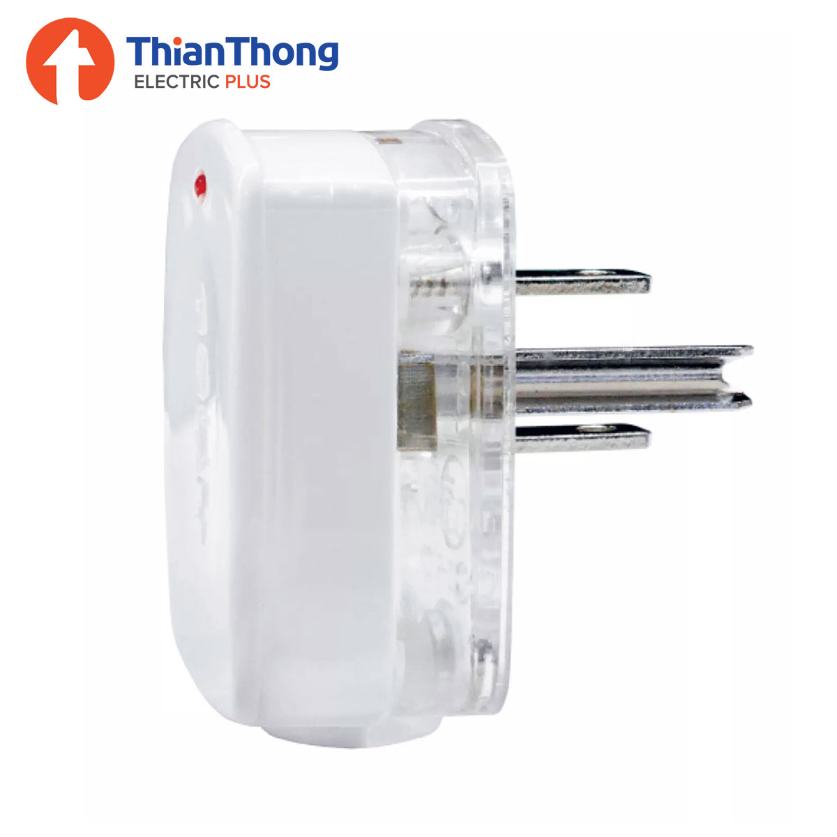 Haco ปลั๊กตัวผู้ 3 ขา พร้อมไฟสัญญาณ ฮาโก้ INSERT PLUG HACO P002