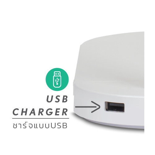 Lamptan แท่นชาร์จโทรศัพท์ไร้สาย สำหรับโทรศัพท์มือถือ แลมป์ตั้น Wireless Charger