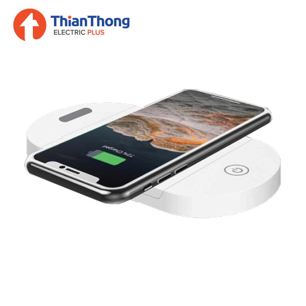 Lamptan แท่นชาร์จไร้สาย สำหรับโทรศัพท์มือถือ แลมป์ตั้น Wireless Charger