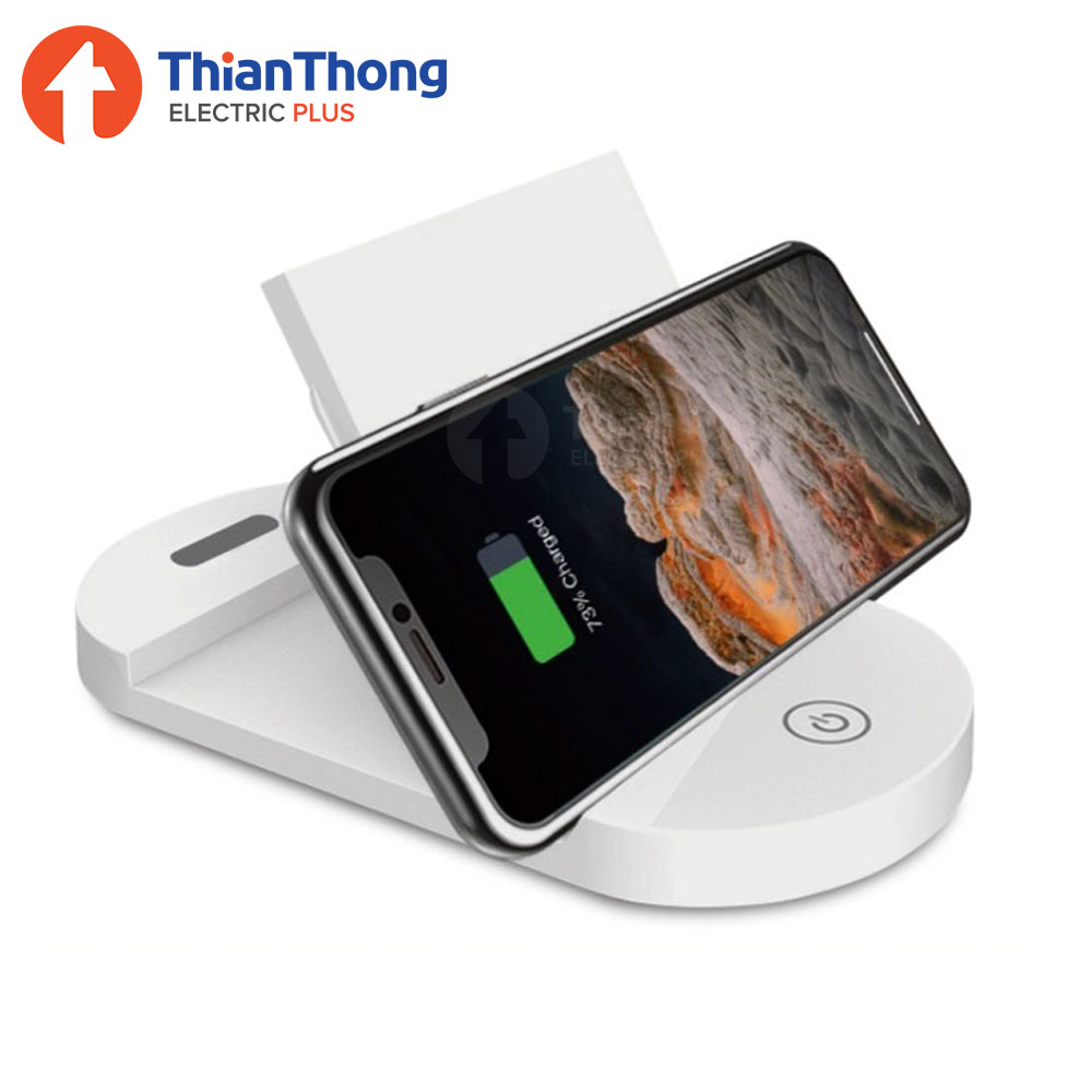 Lamptan แท่นชาร์จไร้สาย สำหรับโทรศัพท์มือถือ แลมป์ตั้น Wireless Charger