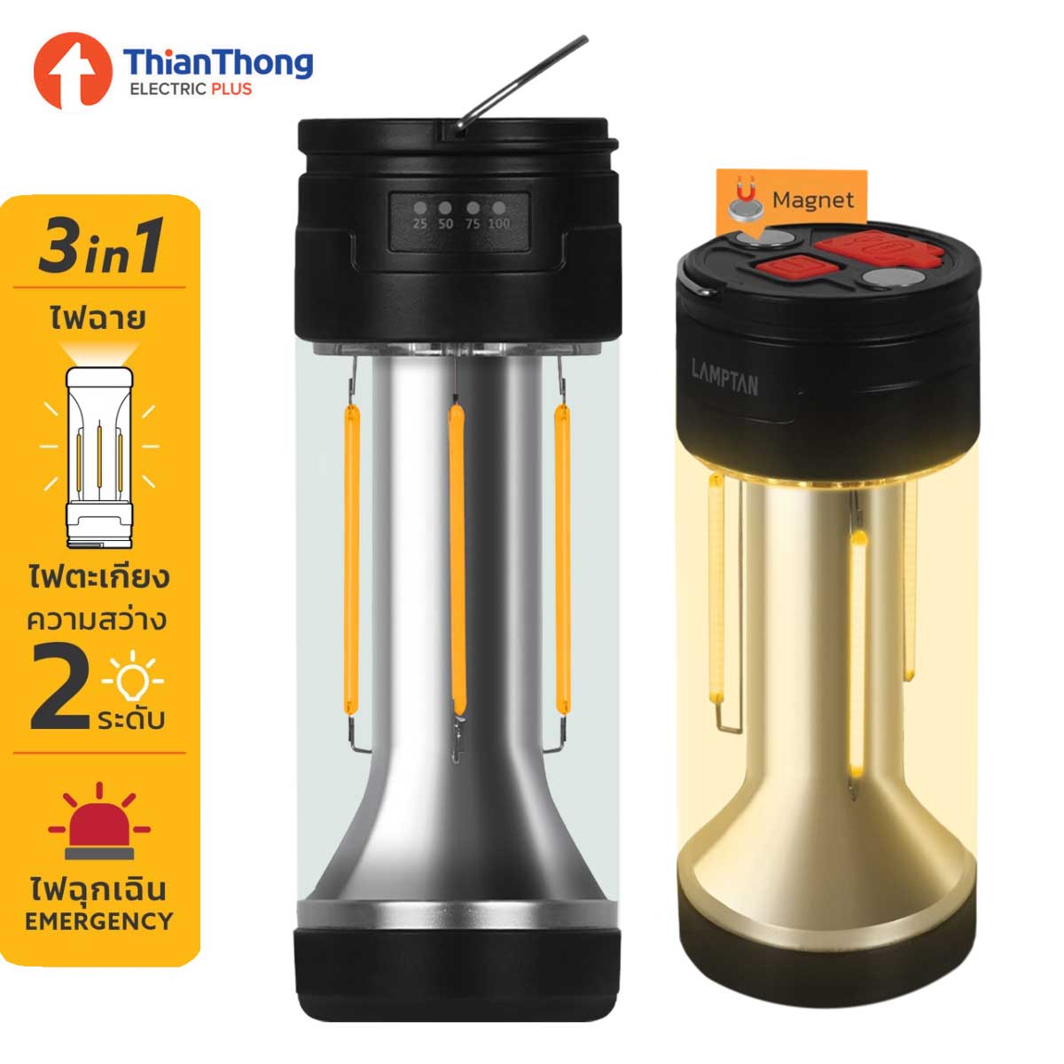 Lamptan Flashlight Camper 3W