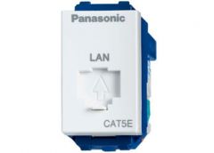 Panasonic ปลั๊กคอมพิวเตอร์ CAT 5E พานาโซนิค WEG2488 Full-Color Wide Series