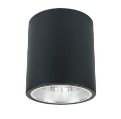 โคมไฟดาวน์ไลท์ติดลอย กระบอกกลม Downlight Round สีดำ S-OB-552/553