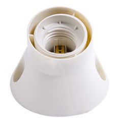 ขั้วแป้นเยอรมันแบบตรง พลาสติก ขั้ว E27