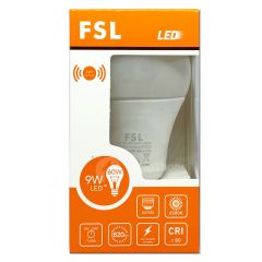 FSL หลอดไฟพร้อมเซ็นเซอร์ แสงอาทิตย์ เอฟเอสแอล LED Light Sensor 9W ราคาส่ง