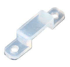 Silicon Clip Mounting 10mm คลิปล๊อกไฟเส้น LED Strip (แพ็ค10)