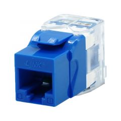 Link หัวเต้ารับตัวเมีย CAT5 (Female) Jack RJ45 CAT5 US-1005STF