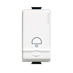 Bticino สวิตช์กด บิทิชิโน มีสัญลักษณ์กระดิ่ง 1P Pushbutton with bell symbol Matix AM5005T