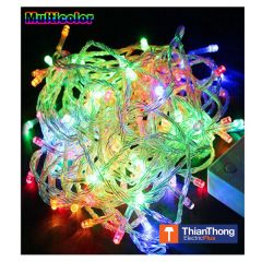 Lighting Plus ไฟกระพริบ LED ไฟประดับตกแต่ง Christmas LED String Light ชนิด 100 LEDs - หลากสี RGB