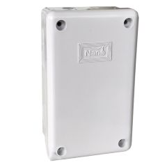 Nano กล่องกันน้ำพลาสติก นาโน Junction Water Proof Box NANO-201W White