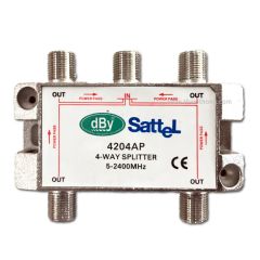 dBy TV Sattellite Splitter แยกสัญญาณทีวี ดาวเทียม 4 Way 4204AP