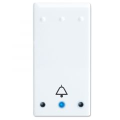 Siemens สวิตช์กดกระดิ่ง ซีเมนส์ พร้อมไฟ LED Bell push button with door bell symbol with LED