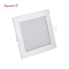 TFC LED Panel Downlight Square 6" ดาวน์ไลท์ เหลี่ยม ทีเอฟซี LED พาแนล 12W Daylight / Warm White