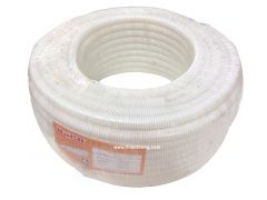 Haco ฮาโก้ ท่ออ่อนพีวีซีชนิดหนาสำหรับร้อยสายไฟ uPVC Flexible Conduct (White) 20 มม.