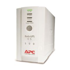 APC-Schneider เครื่องสำรองไฟ (มีช่องเสียบปริ้นเตอร์) UPS เอพีซี-ชไนเดอร์ APC Back-UPS 300W 500VA รุ่น BK500EI