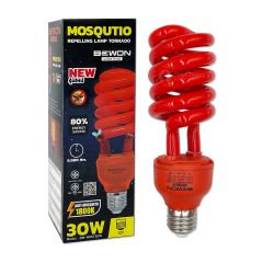 Bewon หลอดไฟแบล็คไลท์ หลอดไฟล่อแมลง บีวัน Compact Spiral Blacklight 55W E27 BW-BL55W