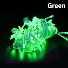 Lighting Plus ไฟกระพริบ LED ไฟประดับตกแต่ง Christmas LED String Light ชนิด 100 LEDs - แสงสีเขียว Green