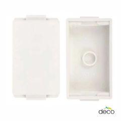 HACO ฝาอุด ช่องว่าง ฮาโก้ 1 Gang Blank Plate รุ่น W1140 DECO