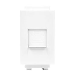 HACO เต้ารับโทรศัพท์ รุ่นไอคอน ฮาโก้ Telephone Socket 4 Cores RJ11 - Icon IC-P024 (1 Module)