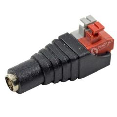 ขั้วต่อตัวเมีย DC Jack Socket  LED/CCTV Female  to Wire Connector