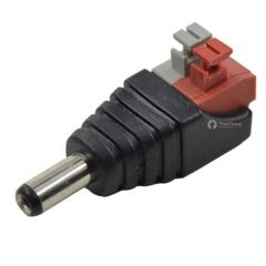 ขั้วต่อตัวเมีย DC Jack Socket  LED/CCTV Female  to Wire Connector