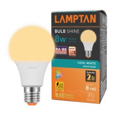 Lamptan LED Bulb SHINE หลอดไฟ แลมป์ตัน LED 8W รุ่น SHINE แสง Cool White