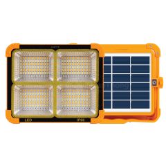Lamptan ฟลัดไลท์พลังงานแสงอาทิตย์ เปลี่ยนแสงได้ 300W แลมป์ตั้น Solar FloodLight Charger Muti-Colour รุ่น ORA 300W