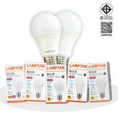 Lamptan หลอดไฟ แลมป์ตัน LED Bulb Smart Save E27 Daylight