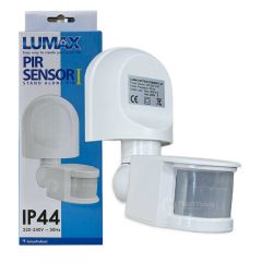 Lumax อุปกรณ์ตรวจจับความเคลื่อนไหว ติดผนัง PIR Sensor 1 (Movement Sensor)