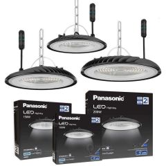 Lamptan โคมไฟไฮเบย์ แอลอีดี แลมป์ตั้น LED High Bay UFO 150W 6500K Navia IP65