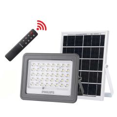Philips ฟิลิปส์โซล่า ฟลัดไลท์พลังงานแสงอาทิตย์ SmartBright Solar Flood Light รุ่น BVC080 LED9/765 6W (90W) แสงขาว