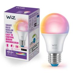 Wiz by Philips หลอดไฟอัจฉริยะ ปรับสีได้ 16 ล้านสี ฟิลิปส์ วิช LED Bulb Colors/Tunable White 9W A60