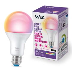 PHILIPS WIZ หลอดไฟอัจฉริยะ ปรับสีได้ 16 ล้านสี ฟิลิปส์ วิช LED Bulb Colors/Tunable White 13W A67