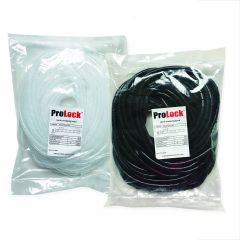 Prolock ไส้ไก่พันสายไฟ โปรล๊อก Spiral Wrapping Band ขนาด 8 มม. ยาว 10 เมตร