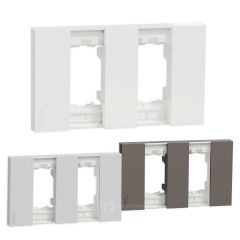 Schneider หน้ากาก ฝา 1 ช่อง ชไนเดอร์ Plate 1 gang M3T01_WE, M3T01_GY, M3T01_BK รุ่น AvatarOn A