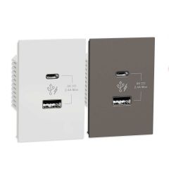 Schneider ฝา 3 ช่องชไนเดอร์ Electric Concept - 3 Gang Flush Plate with Plastic Grid A3000