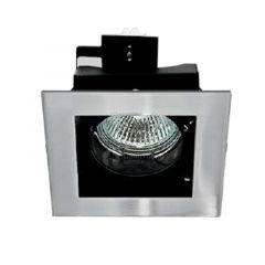 โคมไฟ Downlight ดาวน์ไลท์ฮาโลเจน MR16 กลมแบบปรับหน้าได้ สีขาว White TSL-6-W-512