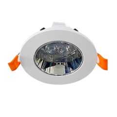 โคมดาวไลท์ โคมไฟฝังฝ้า รีเฟรคเงิน ปรับหน้าได้ MR16 รุ่น Space Edition / SL NEBULA-0-ECHR สีขาว