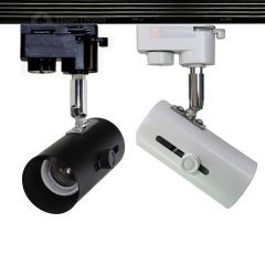 โคมไฟติดราง STW Track Light Cylinder E27 White สีขาว ทรงกระบอก STW-5001W