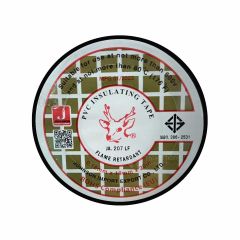 เทปพันสายไฟตรากวาง สีดำ PVC Insulating tape flame retardant