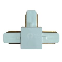 STW Tracklight T Shape Connector White  ตัวต่อสามทาง ข้อต่อรางไฟแทรกไลท์ สีขาว (เกรดA)