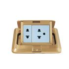 Siemens กล่อง ป๊อป-อัพ ฝังพื้น สำหรับเต้ารับไฟฟ้า สีทอง ซีเมนต์ Pop-up for power socket - Gold
