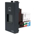 Chang เต้ารับคอมพิวเตอร์ CAT6 ตราช้าง รุ่น L-170C ฺComputer Data Socket CAT6 iModern สีดำ