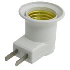 ขั้วหลอดไฟ E27 ชนิดปลั๊กเสียบพร้อมสวิทซ์