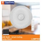 Lamptan LED โคมไฟซาลาเปาเพดานแลมป์ตั้น Multi-Smart Ceiling Light รุ่น FLORET 60W พร้อมรีโมทควบคุม