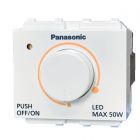 Panasonic สวิทซ์หรี่ไฟ พานาโซนิค รุ่น อินนิชิโอ LED Dimmer Switch 50W INITIO WEGN57912 สีขาว ราคาส่ง