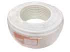 Haco ฮาโก้ ท่ออ่อนพีวีซีชนิดหนาสำหรับร้อยสายไฟ uPVC Flexible Conduct (White) 20 มม.